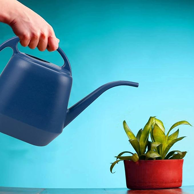 Dark Blue Long - Spout Gardening Watering Can: Precise Water Control, Making Plant Care Easier