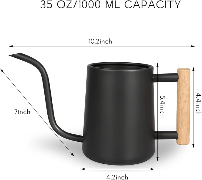 Minimalist Long - Spout Gardening Watering Can: Precise Water Control, Enhancing Plant Care