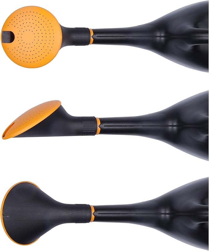 Black and Orange Multifunctional Gardening Watering Can: Multi - mode Water Outlet, Meeting Diverse Plant Irrigation Needs