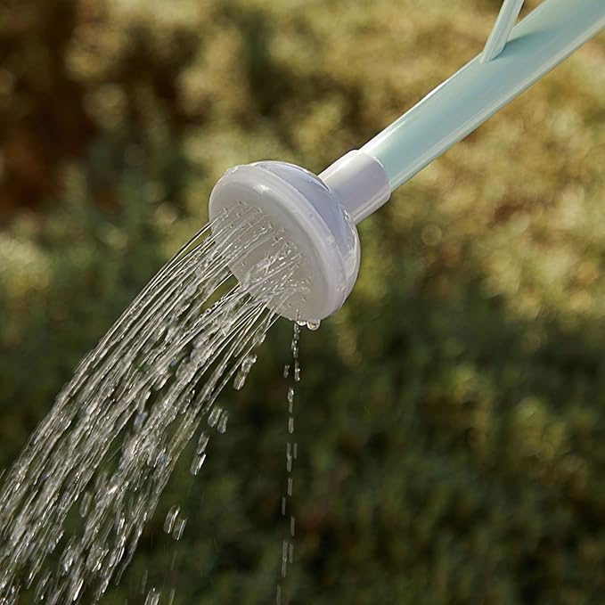 Mint Green Multi - mode Gardening Watering Can: Delicate and Compact, Easily Coping with Different Plant Irrigation