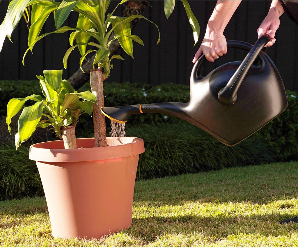 Black and Orange Multifunctional Gardening Watering Can: Multi - mode Water Outlet, Meeting Diverse Plant Irrigation Needs